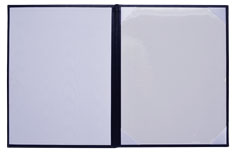 white moire and white paper linings for diploma covers