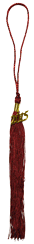 Burgundy Tassel