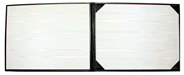 Panoramic Diploma with White Moiré Lining