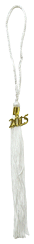 White Graduation Tassels